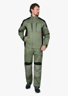 Куртка СИРИУС-ЦИТРИН светло-оливковый с черным