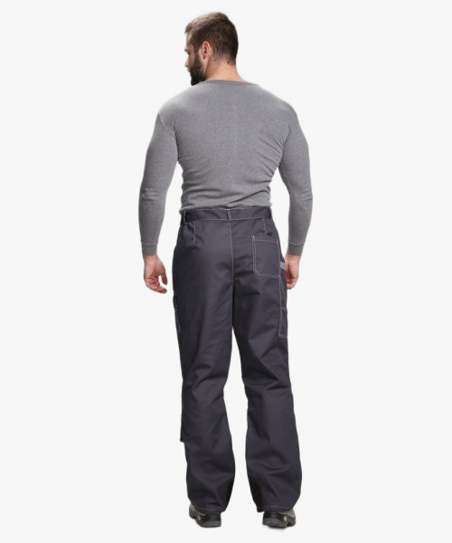 Костюм Вектрон-1 (тк.Смесовая,240) брюки, т.серый/св.серый/черный