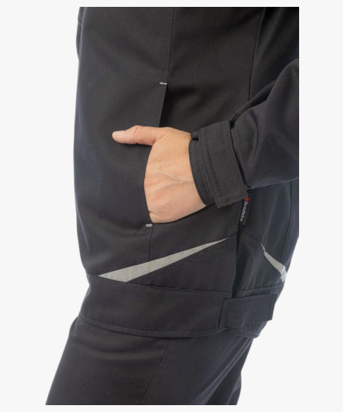 Куртка рабочая женская Brodeks KS228, цвет чёрный