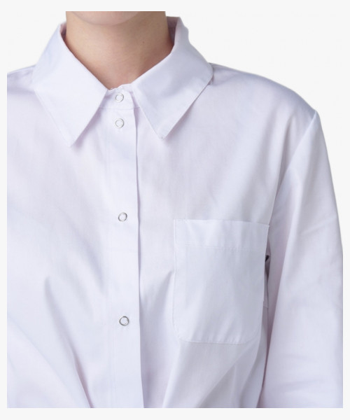 Халат женский Сансара-001 (тк.Смесовая,160) MedLine, белый