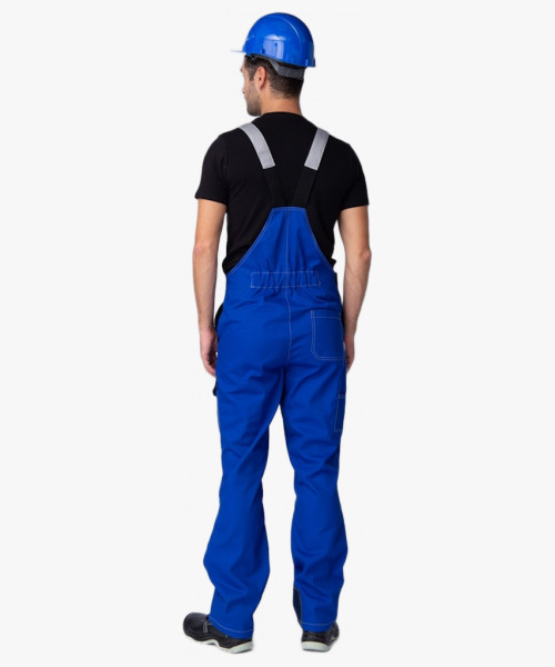 Костюм Вектрон-2 (тк.Смесовая,240) п/к, васильковый/т.синий/серый