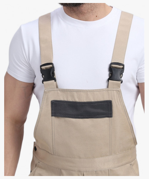 Костюм Лигор-2 СОП (тк.Смесовая,210) п/к, бежевый/т.серый