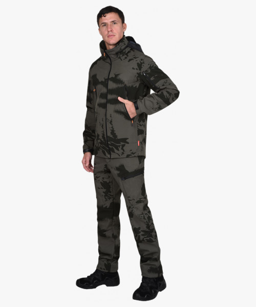 Костюм мужской летний СИРИУС-СПЕЙС софтшелл ТА КМФ Урбан