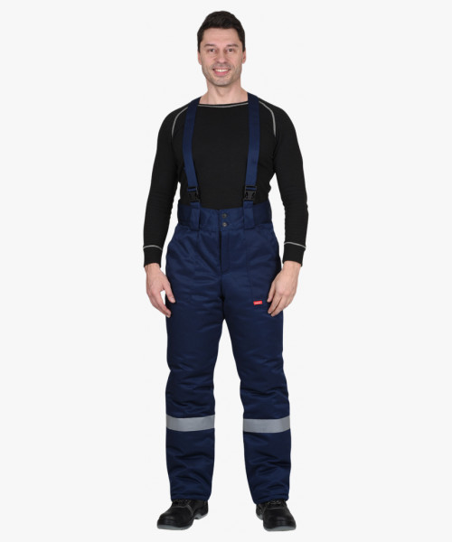 Костюм СИРИУС-РОСТ-АРКТИКА куртка, брюки, синий с васильковым и СОП