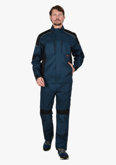 Куртка СИРИУС-ЦИТРИН морена с черным