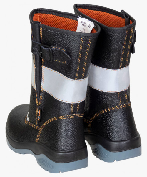 Сапоги SAVЁL-ЕВРОПА Р с СОП, кожа, МП МС, ПУ-ТПУ