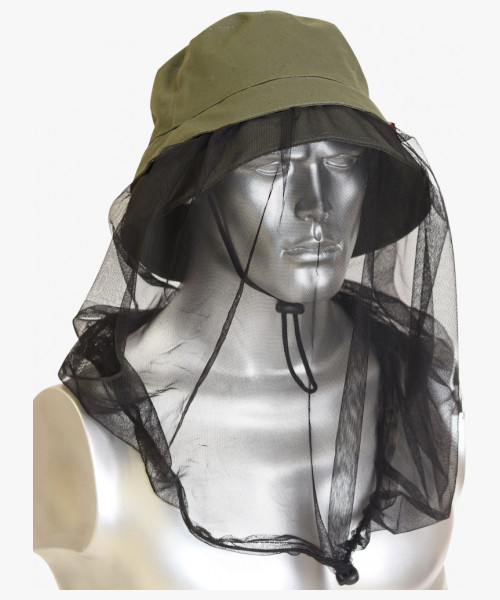 Панама СИРИУС-РЫБОЛОВ хаки с противомоскитной сеткой