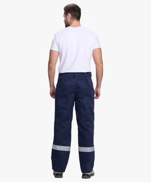 Костюм Лигор-1 СОП (тк.Смесовая,210) брюки РБ, т.синий/красный