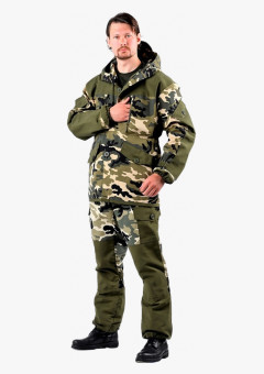 Костюм мужской Горка-Тактик д/сезонный (тк.Рип-стоп,220), КМФ Мультикам/хаки