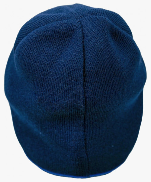 Шапка Brodeks Light Bicolor, цвет тёмно-синий, синий