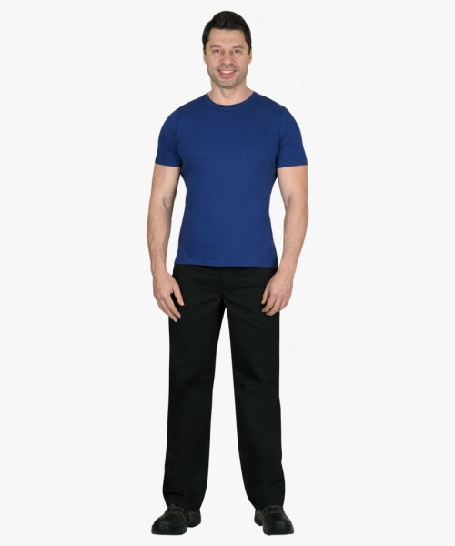 Футболка синяя 160г/м2