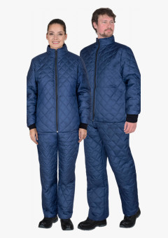 Куртка СИРИУС-МИШЛЕН утепленная, универсальная, тёмно-синяя