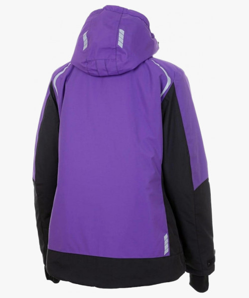 Куртка женская зимняя KW 208, цвет фиолетовый