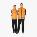 Жилет утеплённый СИРИУС-ЭКСПРЕСС оранжевый с СОП
