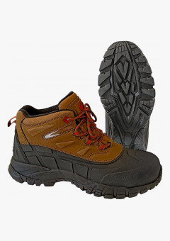 Ботинки утеплённые ЖУК прорезиненная защита (арт.2101ПК), коричневый