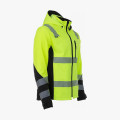Куртка сигнальная софтшелл Brodeks KS227, цвет жёлтый, чёрный