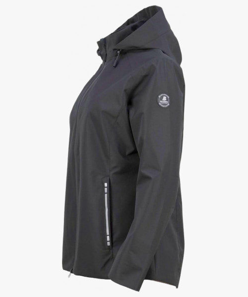 Куртка-парка женская летняя Brodeks KS238, цвет чёрный