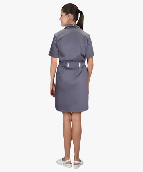 Халат СИРИУС-ВИКТОРИЯ женский темно-серый