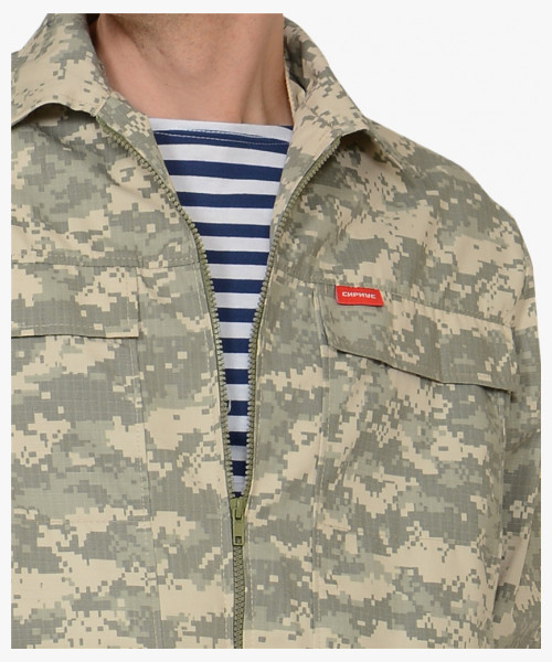 Костюм СИРИУС-РЫСЬ куртка, брюки (тк. Рип-стоп 210) КМФ Пустыня