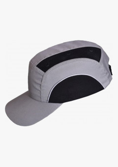 Каскетка защитная с СОП, св.серо-черный