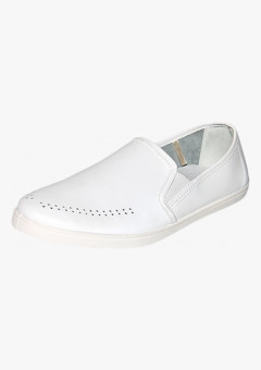 Туфли мужские нат. кожа Денис ПВХ ALMI (арт. 8128-00101), белый