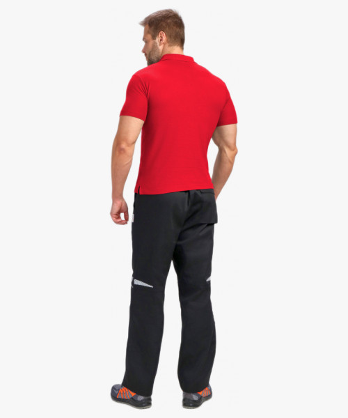 Рубашка поло ProfLineBase (тк.Пике,180), красный
