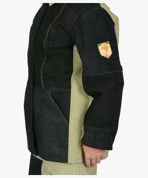 Костюм сварщика: куртка, брюки брезентовый со спилком (2,7 кв.м) тип Б