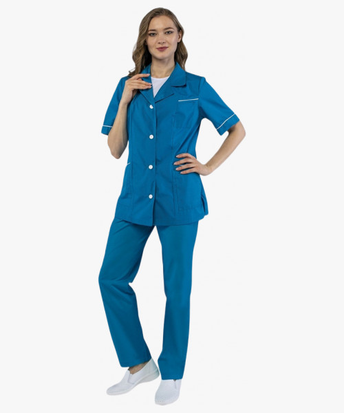 Костюм женский Магнэль (тк.Смесовая,120), морская волна