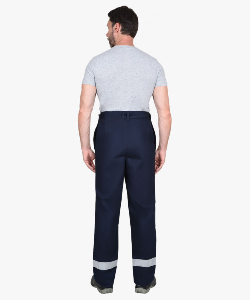 Костюм сварщика СИРИУС-ГЕРКУЛЕС летний: куртка, брюки темно-синий и СОП