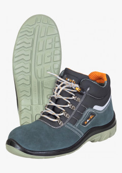 Ботинки УНИВЕРСАЛ, замша (серые), ПКП, ПУ