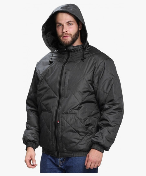 Куртка демисезонная Бомбер-Люкс (тк.Дюспо), серый