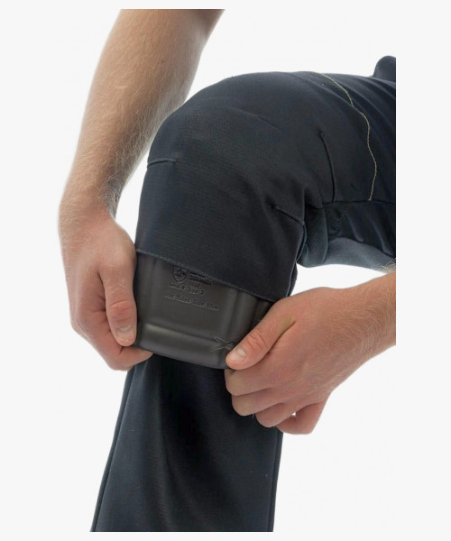 Брюки сварщика 2 класса Brodeks FS 38-02, цвет чёрный