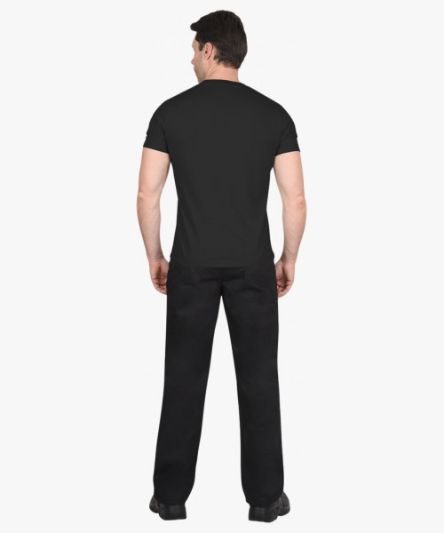 Футболка чёрная 160г/м2