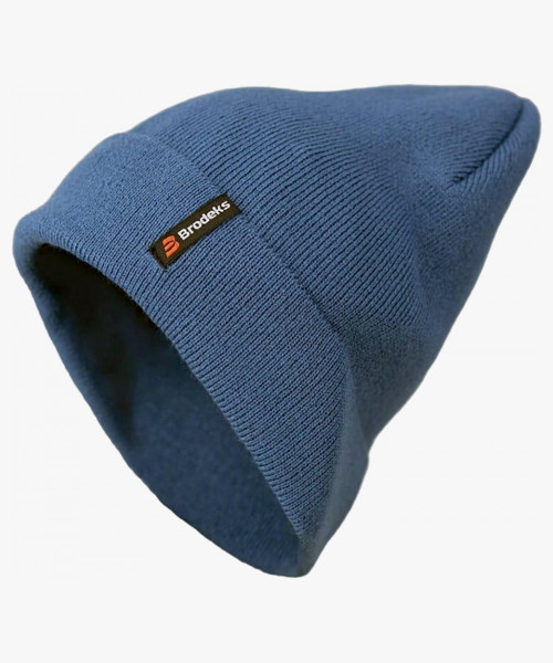 Шапка Brodeks longer, цвет василёк