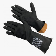 ACID 2 Перчатки резиновые технические КЩС тип II