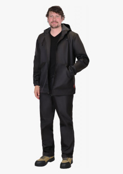 Куртка СИРИУС-ЗАТОН черная