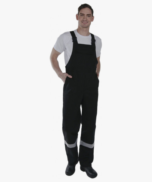 Костюм Эксперт-Антистат МВО (тк.Смесовая,245) п/к, черный/красный