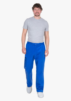 Брюки СИРИУС-ВЕНЕЦИЯ мужские васильковые