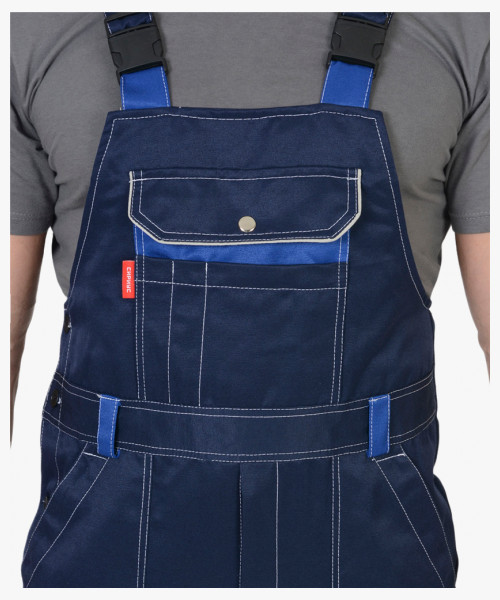 Костюм СИРИУС-ЛИДЕР куртка, п/к т.синий с васильком и молочным, СОП