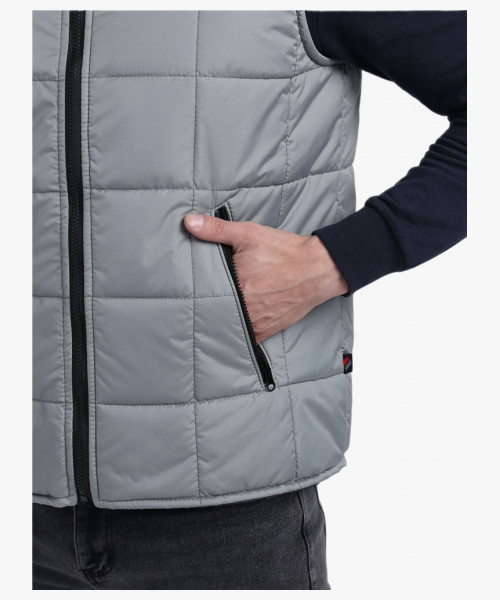 Жилет утепленный Офис (тк.Дюспо), серый