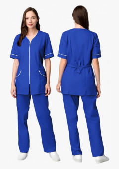 Костюм женский Вера (тк.ТиСи), васильковый