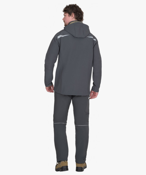 Костюм СИРИУС-СПЕЙС куртка, брюки, софтшелл т.серый