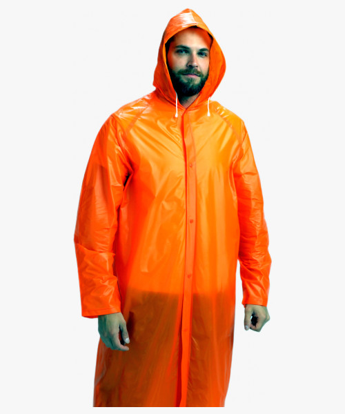 Плащ-дождевик влагозащитный Profline Base, оранжевый