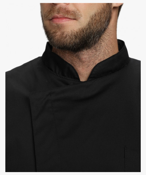 Китель повара Гастро (тк.Смесовая,160), черный