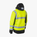 Куртка сигнальная зимняя Brodeks KW216, цвет жёлтый, чёрный
