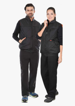 Жилет СИРИУС-ЕВРОПА утепленный чёрный