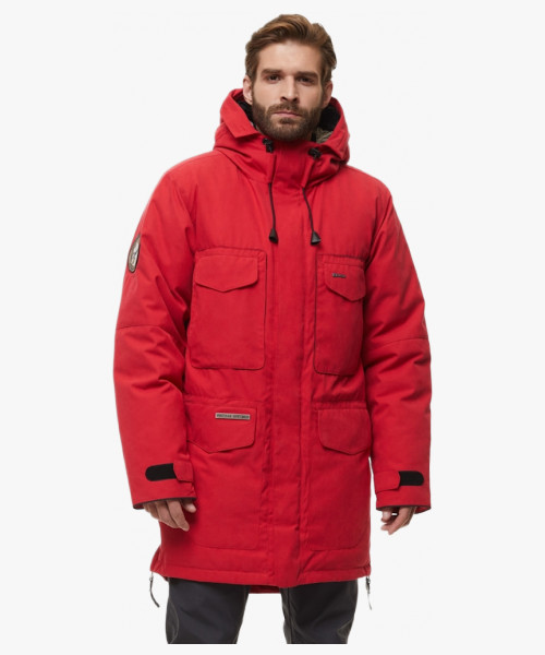 Куртка зимняя BASK ТАЙМЫР, красный