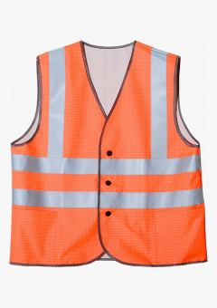 Жилет сигнальный огнестойкий Прометей СОП-4 (тк.Полиэфир,250) тип-3, оранжевый