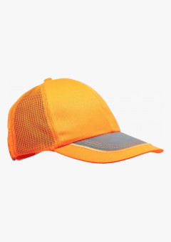 Каскетка защитная текстильная с СОП, цвет оранжевый