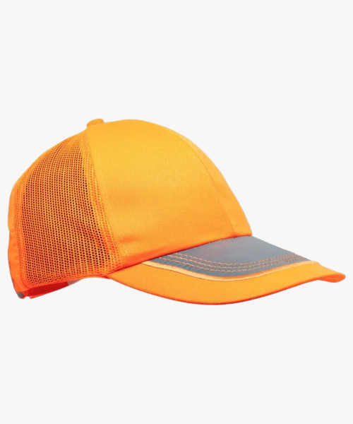 Каскетка защитная текстильная с СОП, цвет оранжевый